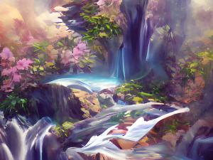 Mystical Waterfall