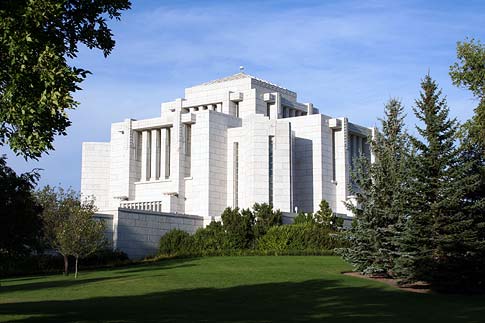 The Cardston Alberta Temple of the Church of Jesus Christ of Latter-day Saints