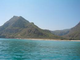 On the water at Khor Kharfot