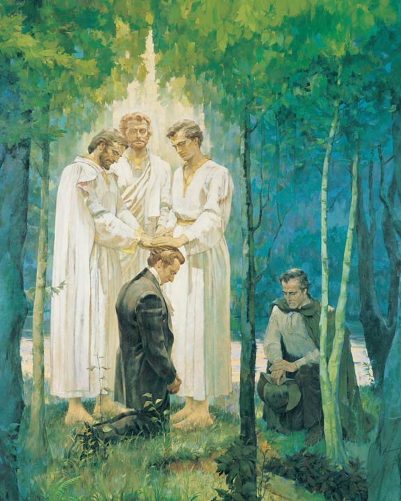 The restoration of the higher priesthood