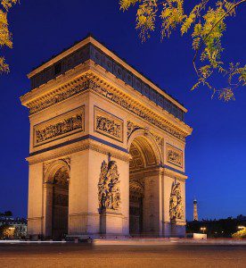 Arc de Triomphe, from Wikimedia Commons