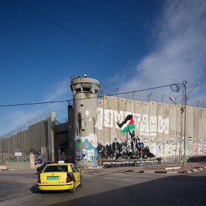 Die Mauer zwischen Jerusalem und Bethlehem