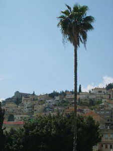 Nazareth is hilly