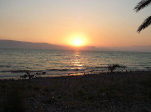 Galilean sunset