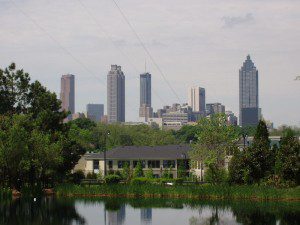 The skyline of Atlanta, Georgia