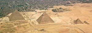 The Giza pyramid plateau