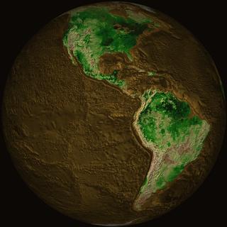 My part of the globe, on the whole