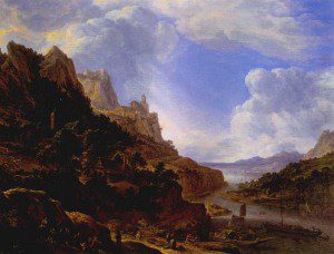Salftleven, "Rhineland Fantasy View" (probably Dutch?)