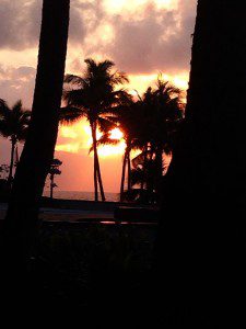 Sunset on Kaanapali