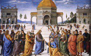 Perugino's Delivery of the Keys