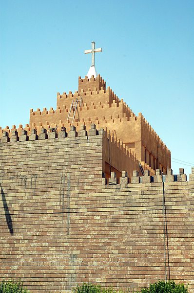 Christian church in Erbil, Iraq