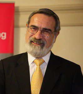 The former UK chief rabbi