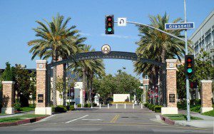 Schmid Gate, at Chapman University