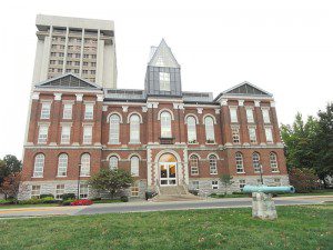 Lexington, Kentucky, on the university campus