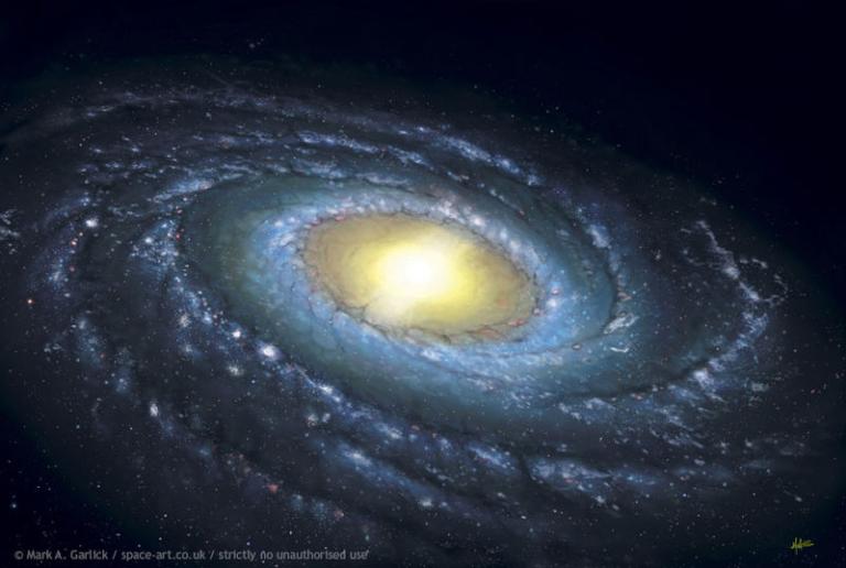 Mark Garlick does the Milky Way