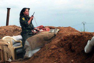 YPG soldier (female)