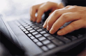 Blogging fingers
