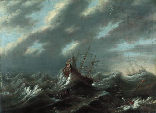 An early seventeenth-century storm at sea