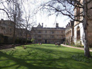 Fellows Garden, Exeter College, Oxford