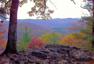 Not far from Sharon, Connecticut