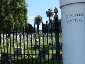 Cemetery in California