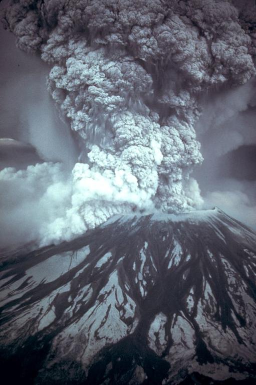Mt. Saint Helens eruption
