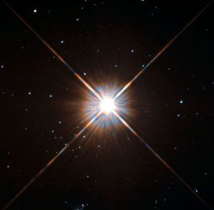 The star Proxima Centauri