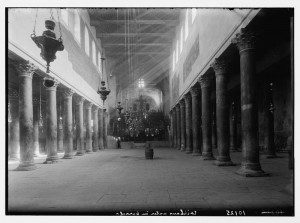 Bethlehem, in the Church of the Nativity