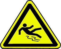 Slippery Slope Warning Sign
