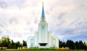 The temple in Langley