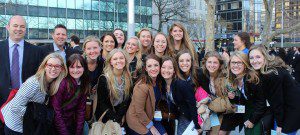 BYU's Model UN delegation 2015 (the women)