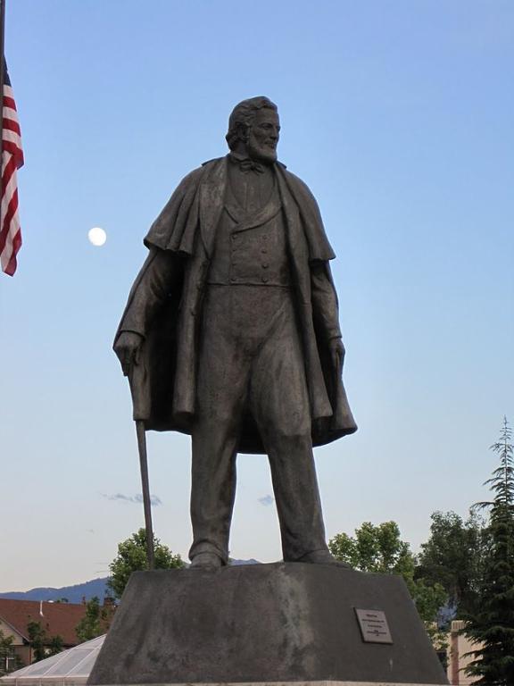 BY Statue in Provo