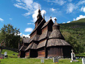 Borgund's twelfth century stave church