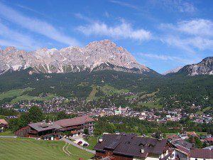 In the Dolomites, Cortina d' Ampezzo