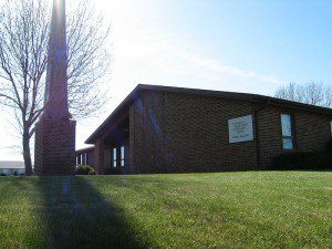 An LDS chapel in North Dakota