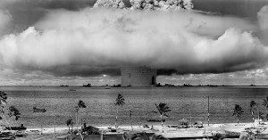 An unseasonably warm day on Bikini Atoll