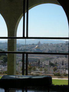 The Old City, from BYU's Jerusalem campus