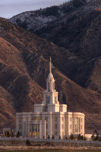 Nearly-finished Payson Temple
