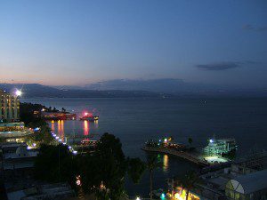 Nightfall in Tiberias