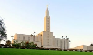 The first temple in California
