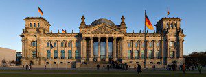 The rebuilt Reichstag Building