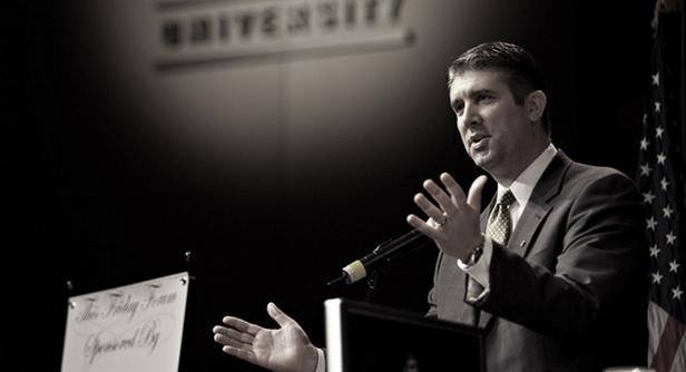 Matt Holland, speaking