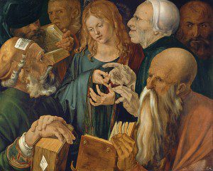 Dürer, "Jesus among the Doctors"