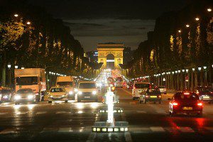Paris's triumphal arch