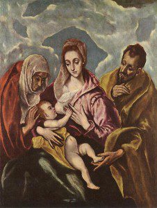 El Greco's "Holy Family"