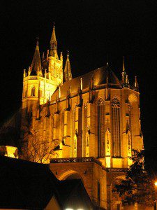 The cathedral in Erfurt