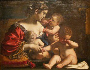 Guercino's image of Christian charity