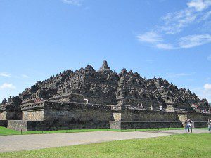 The Mahayana temple of Borobudur