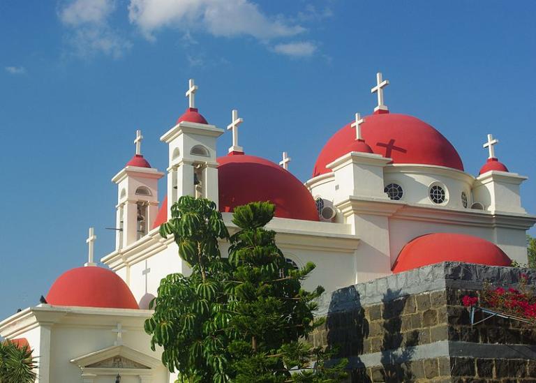 Capernaum - The Greek orthodox monastery