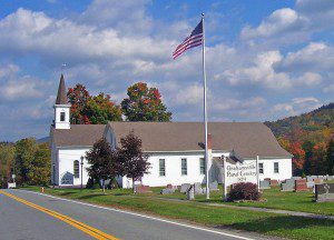A rural church in America